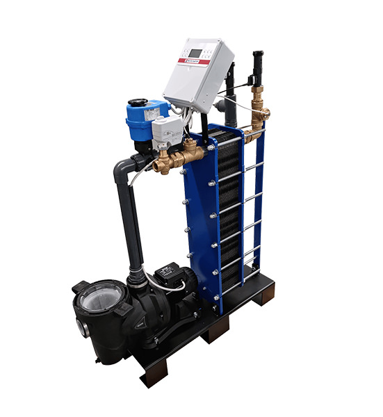 Σύστημα ανάκτησης θερμότητας πισίνας και πλυντηρίων