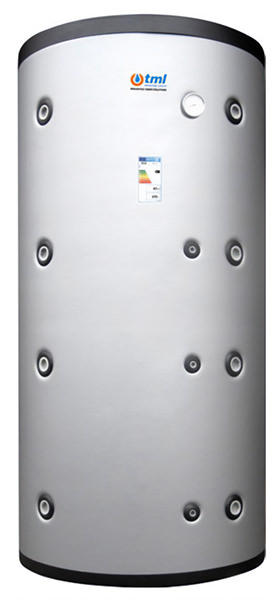 Δοχείο για αντλία θερμότητας με μεγάλο εναλλάκτη